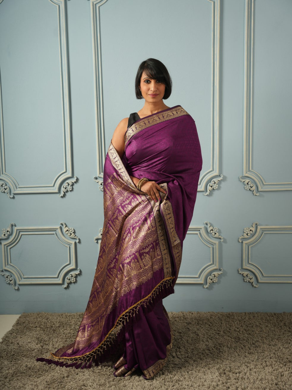 The Majestic Beauty - Silk Saree