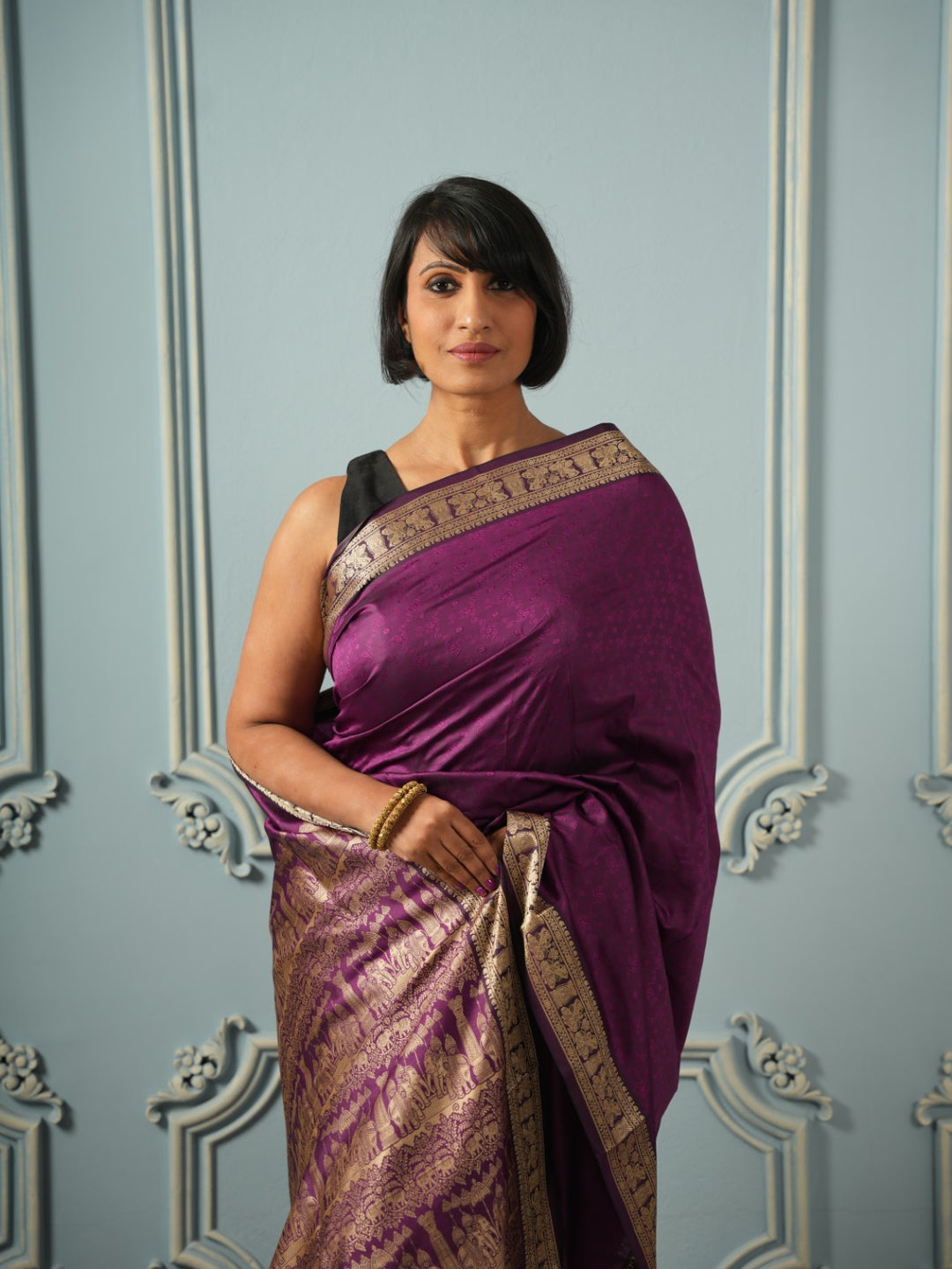 The Majestic Beauty - Silk Saree