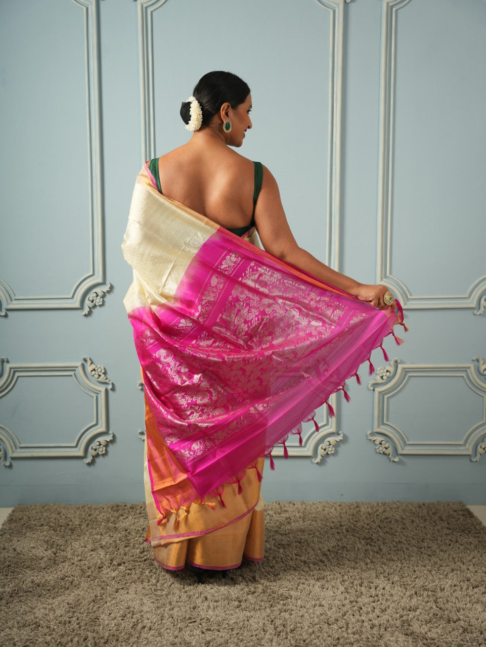 Brindavan - Uppada Silk Saree