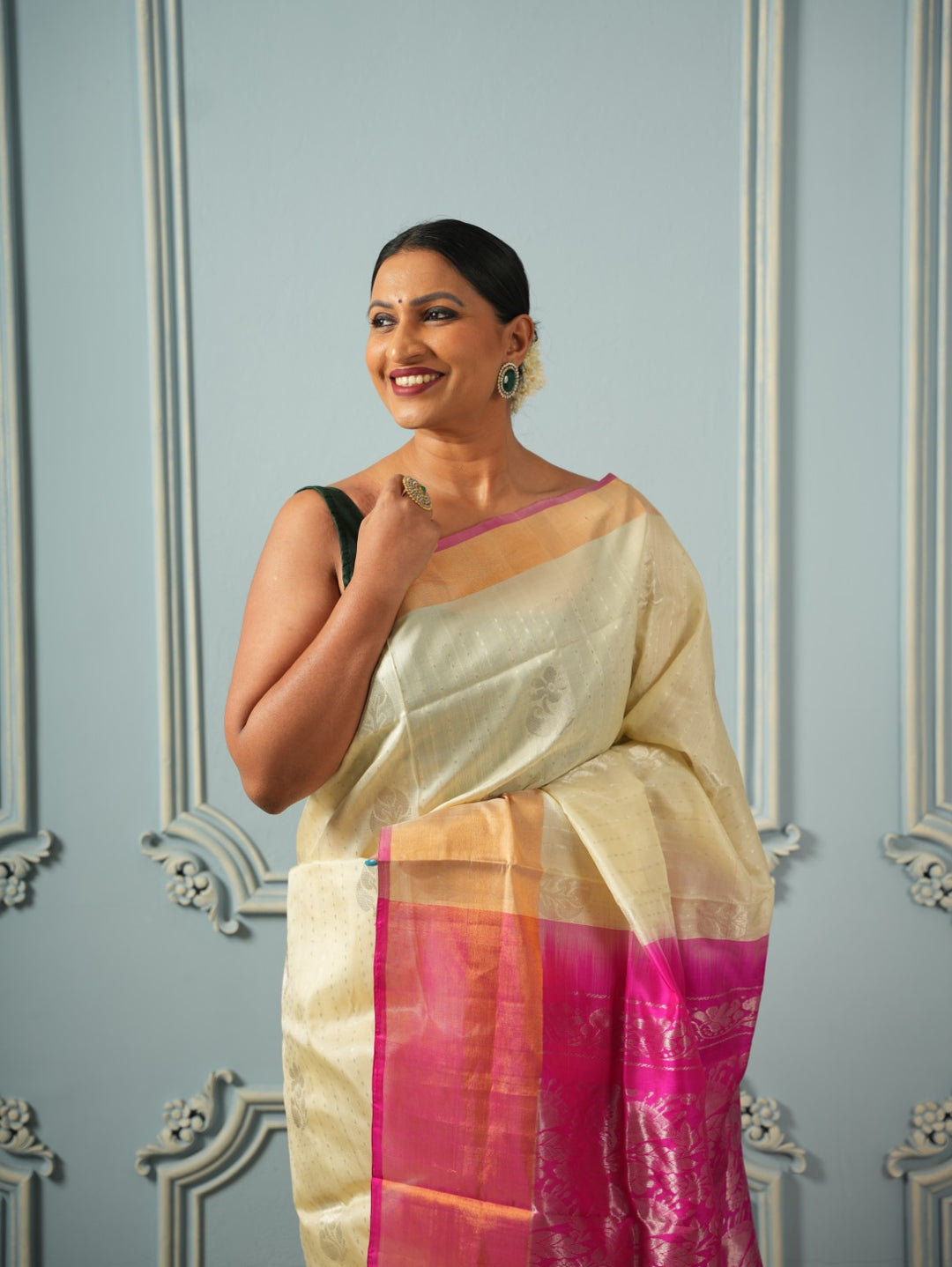 Brindavan - Uppada Silk Saree