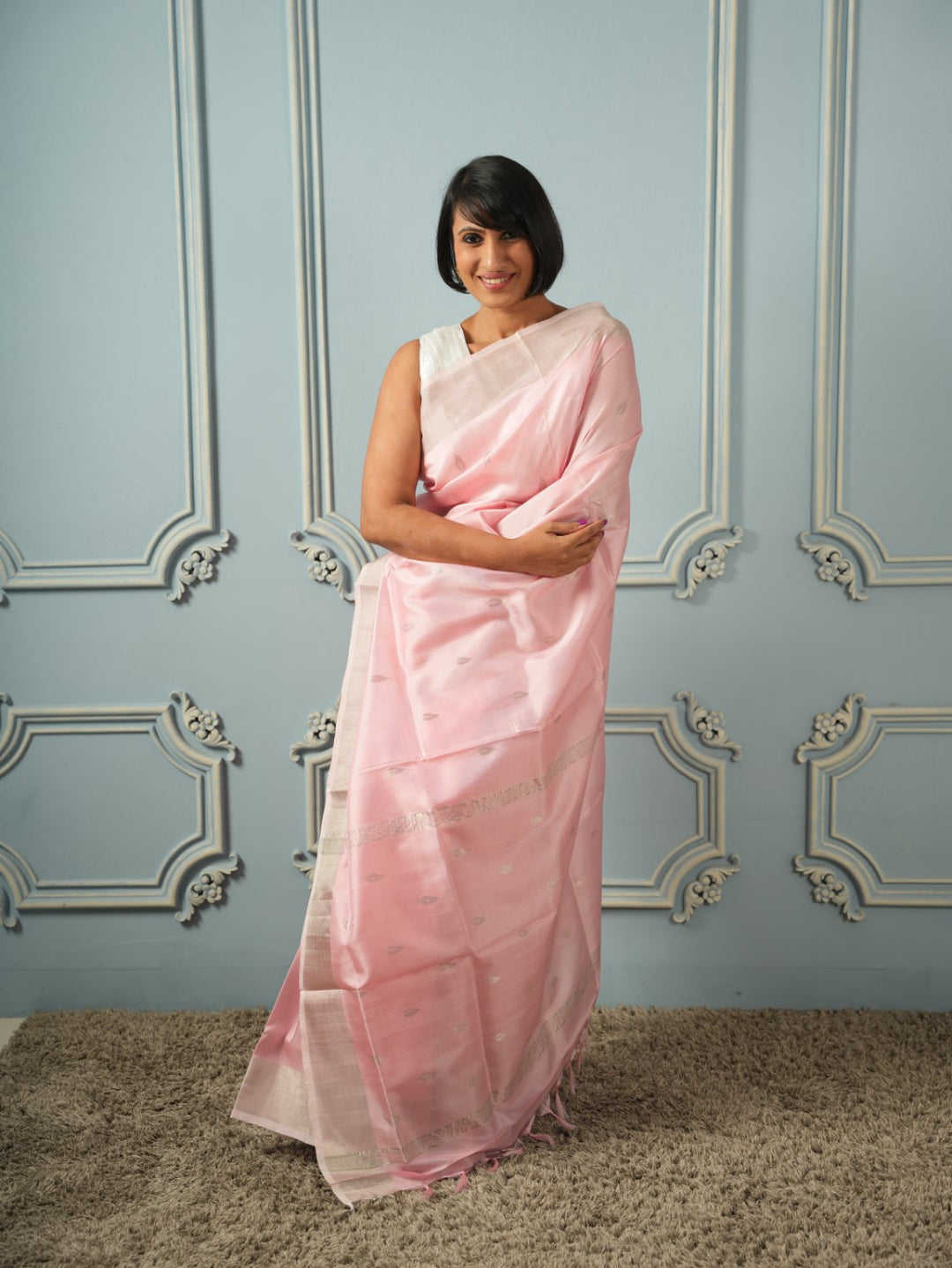 The Silk Romance- Handmade Uppada Pattu Saree
