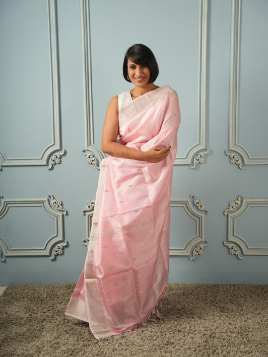 The Silk Romance- Handmade Uppada Pattu Saree