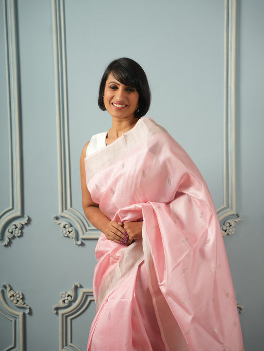 The Silk Romance- Handmade Uppada Pattu Saree
