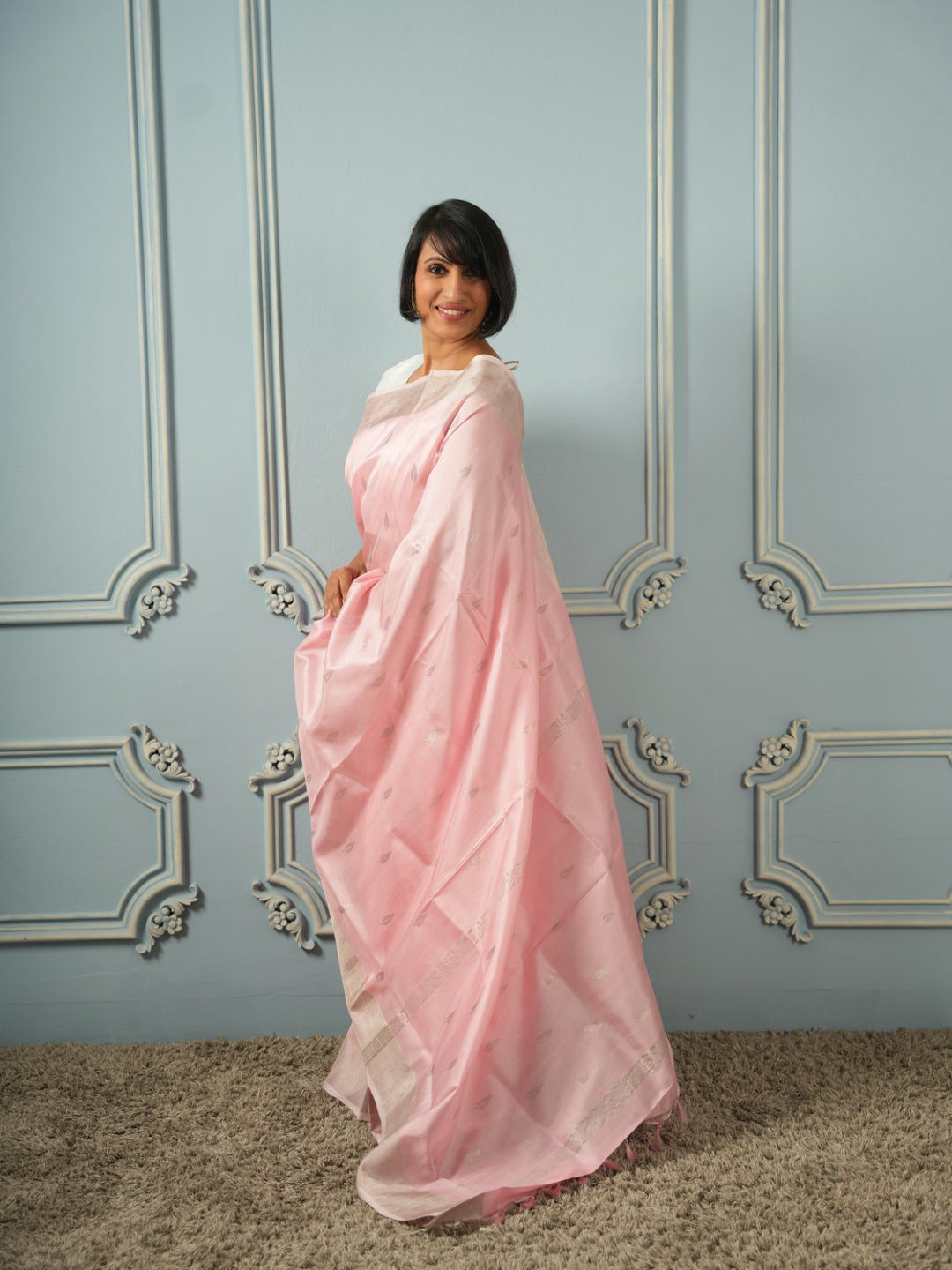 The Silk Romance- Handmade Uppada Pattu Saree