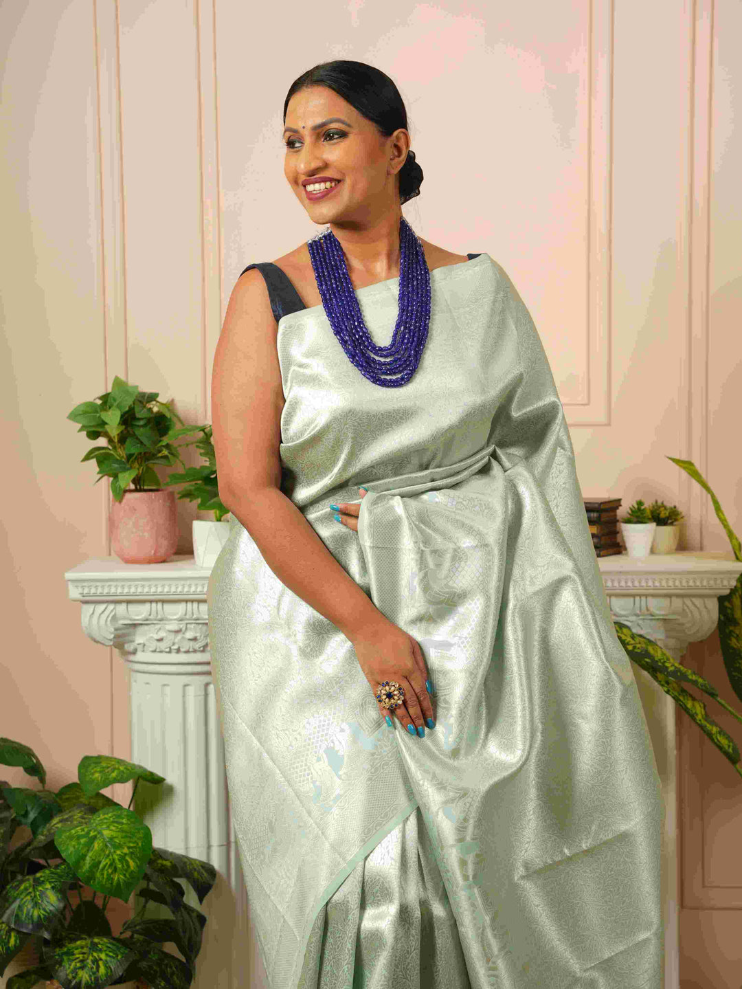 The Pastel Hues - Silk Saree