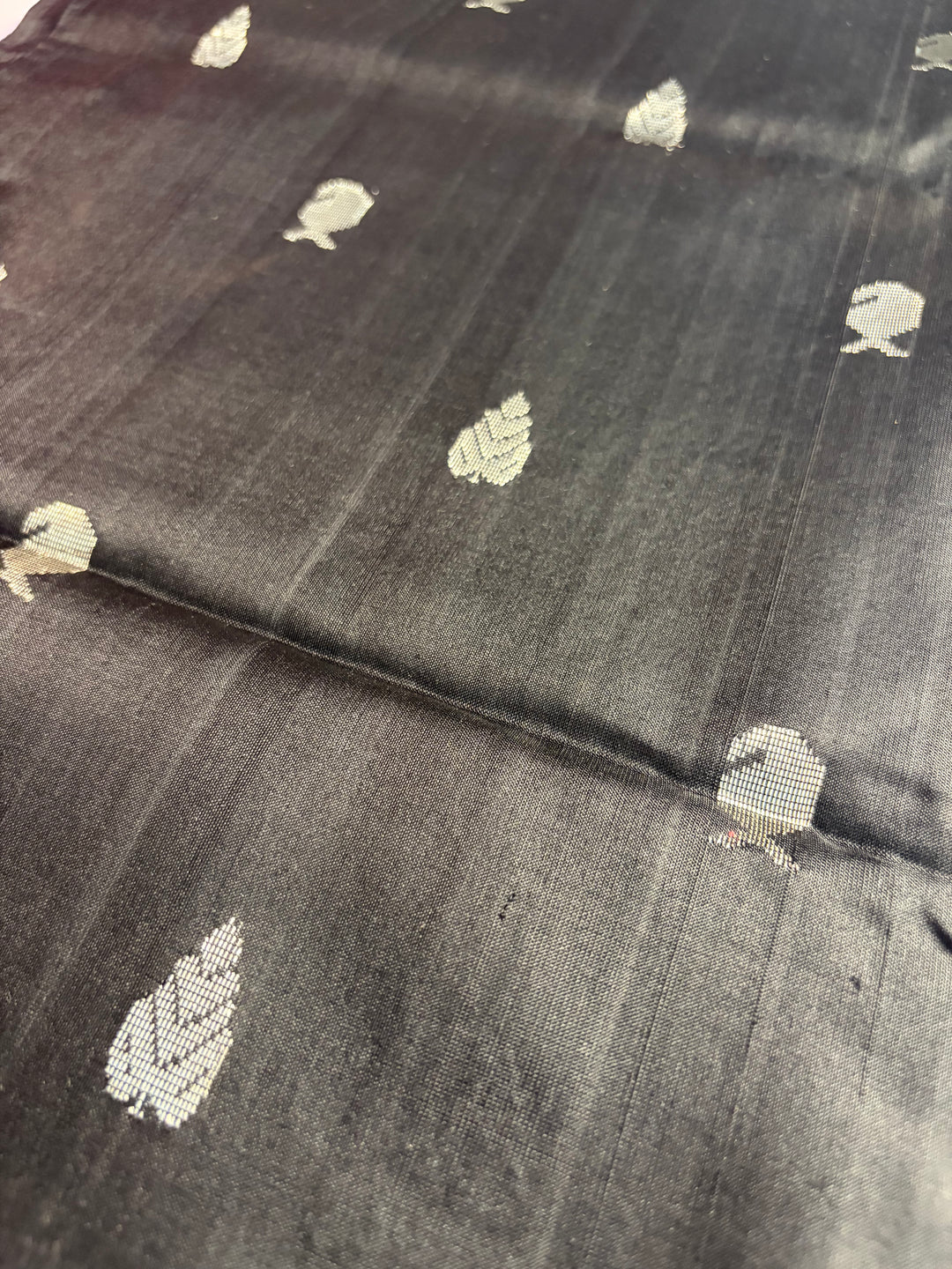 Nyra- Black and Silver Uppada Silk Saree