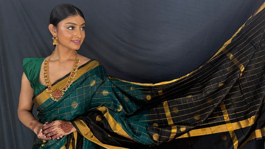 Sobhita -Handwoven Uppada Silk Saree