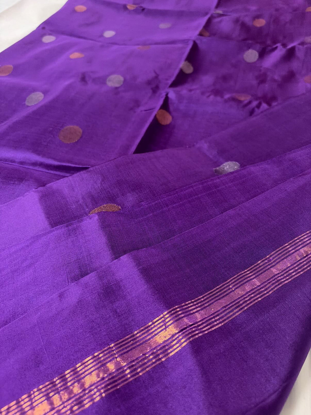 Maitreyi- Royal Purple Uppada Silk Saree