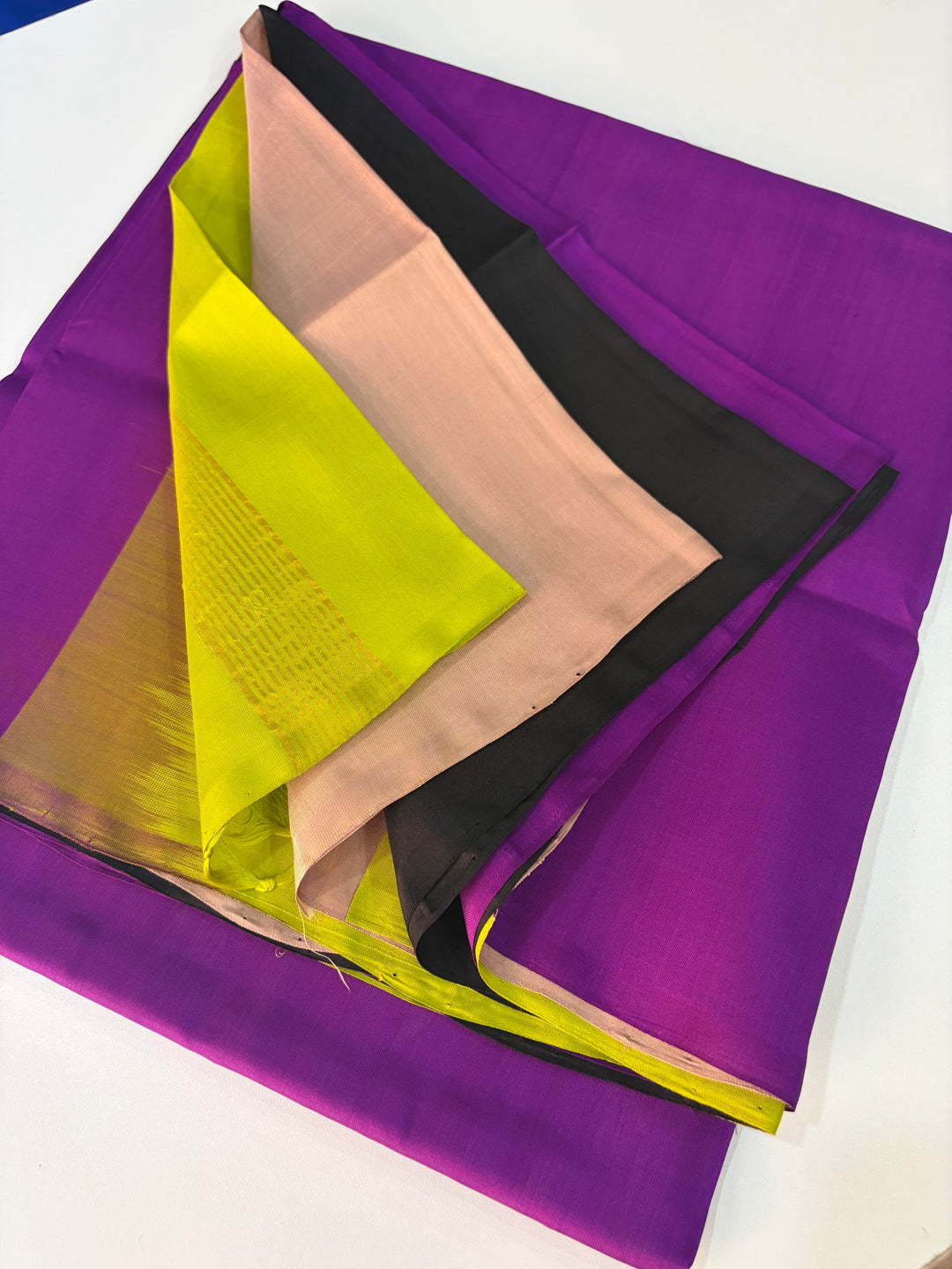 The Purple Multicolour- Handwoven Uppada Silk