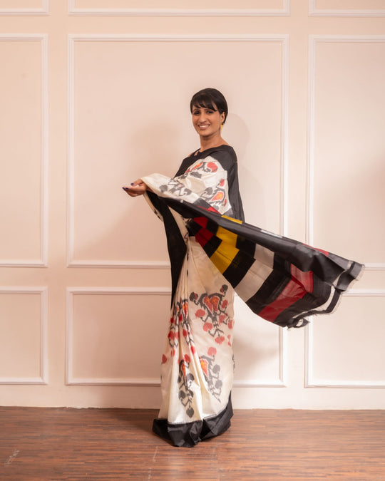 Afterglow - Handwoven Iconic Silk Saree