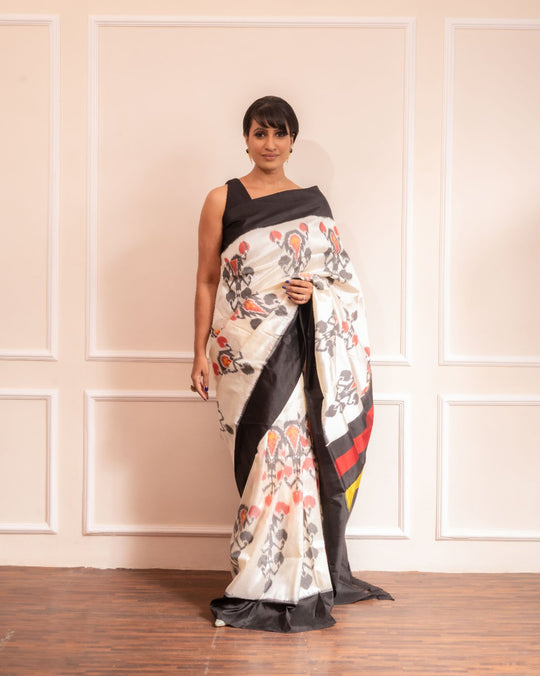 Afterglow - Handwoven Iconic Silk Saree
