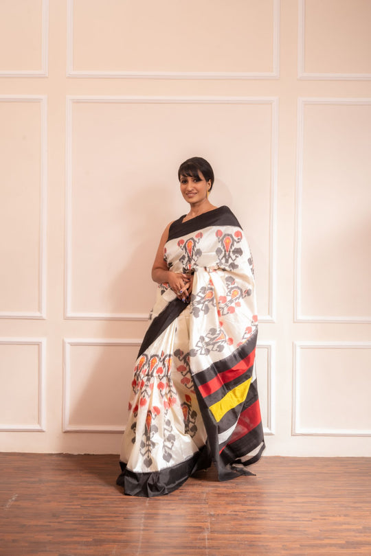 Afterglow - Handwoven Iconic Silk Saree