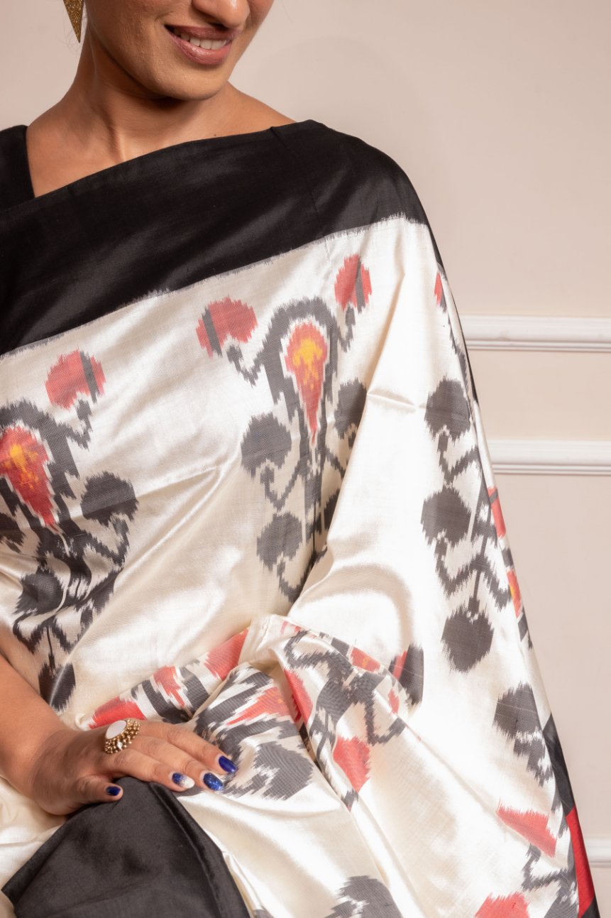 Afterglow - Handwoven Iconic Silk Saree