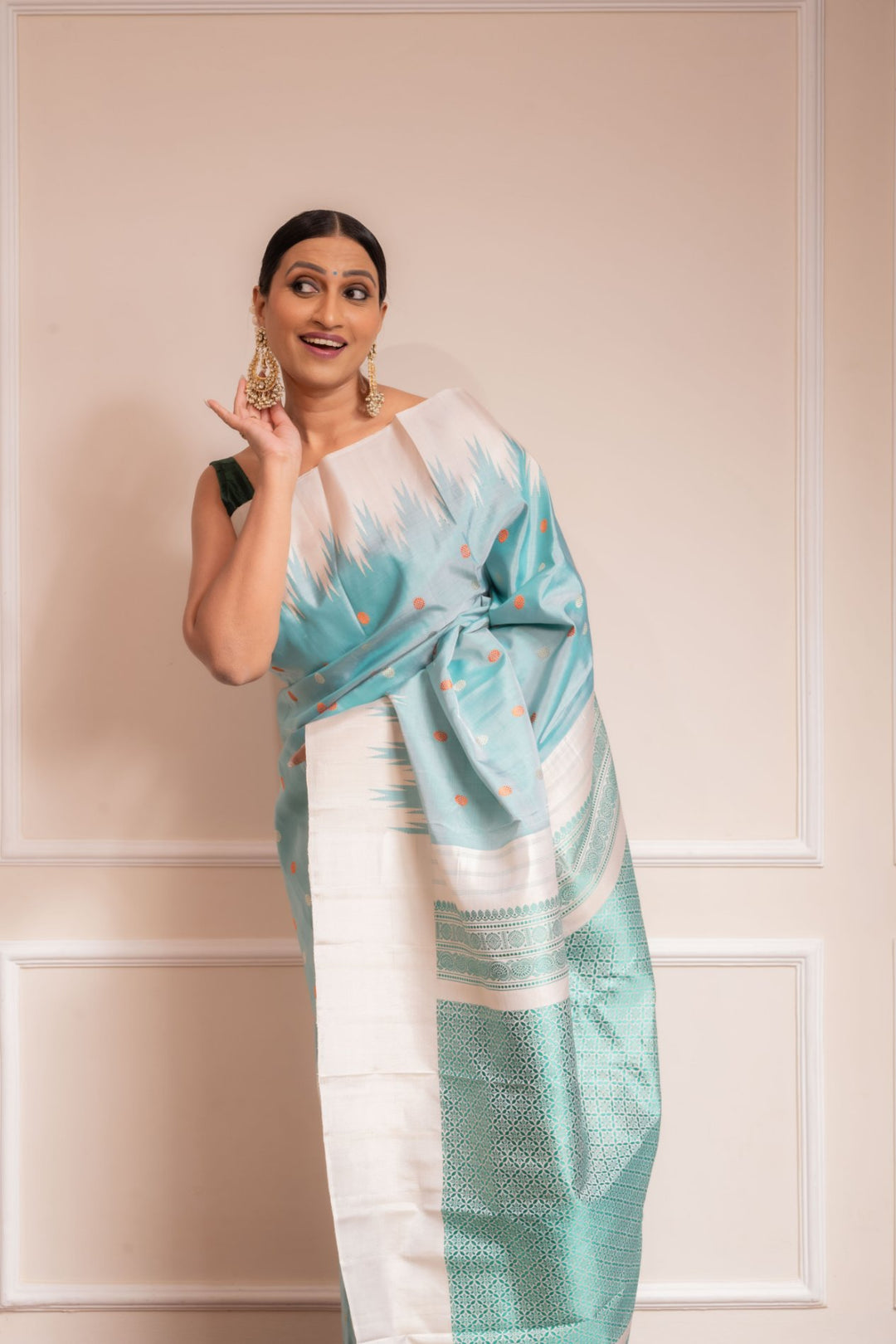 Lavanya - PREORDER Handwoven Gadwal Silk Saree