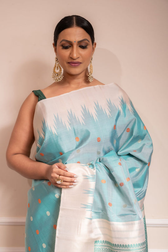 Lavanya - PREORDER Handwoven Gadwal Silk Saree