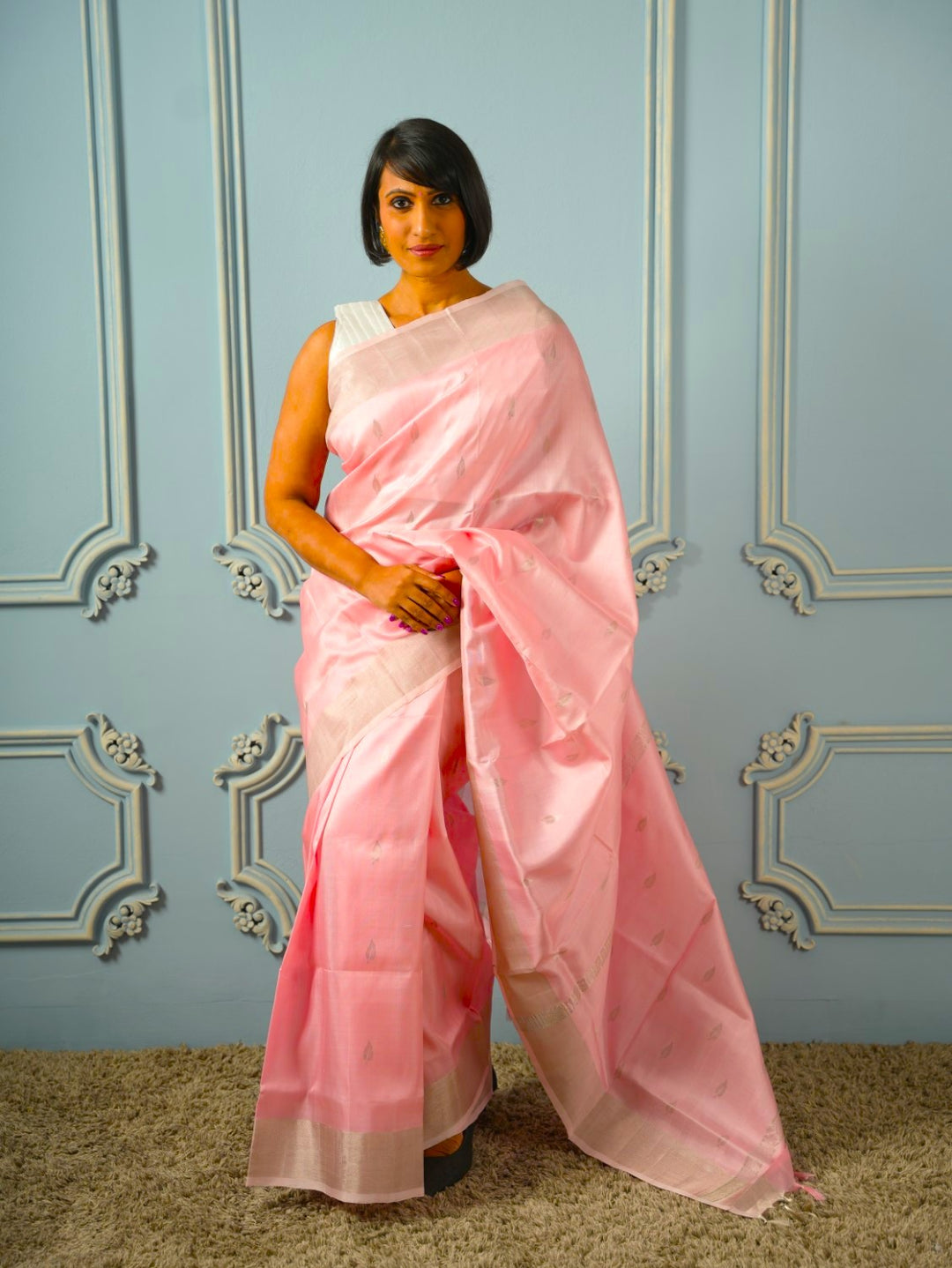 The Silk Romance- Handmade Uppada Pattu Saree