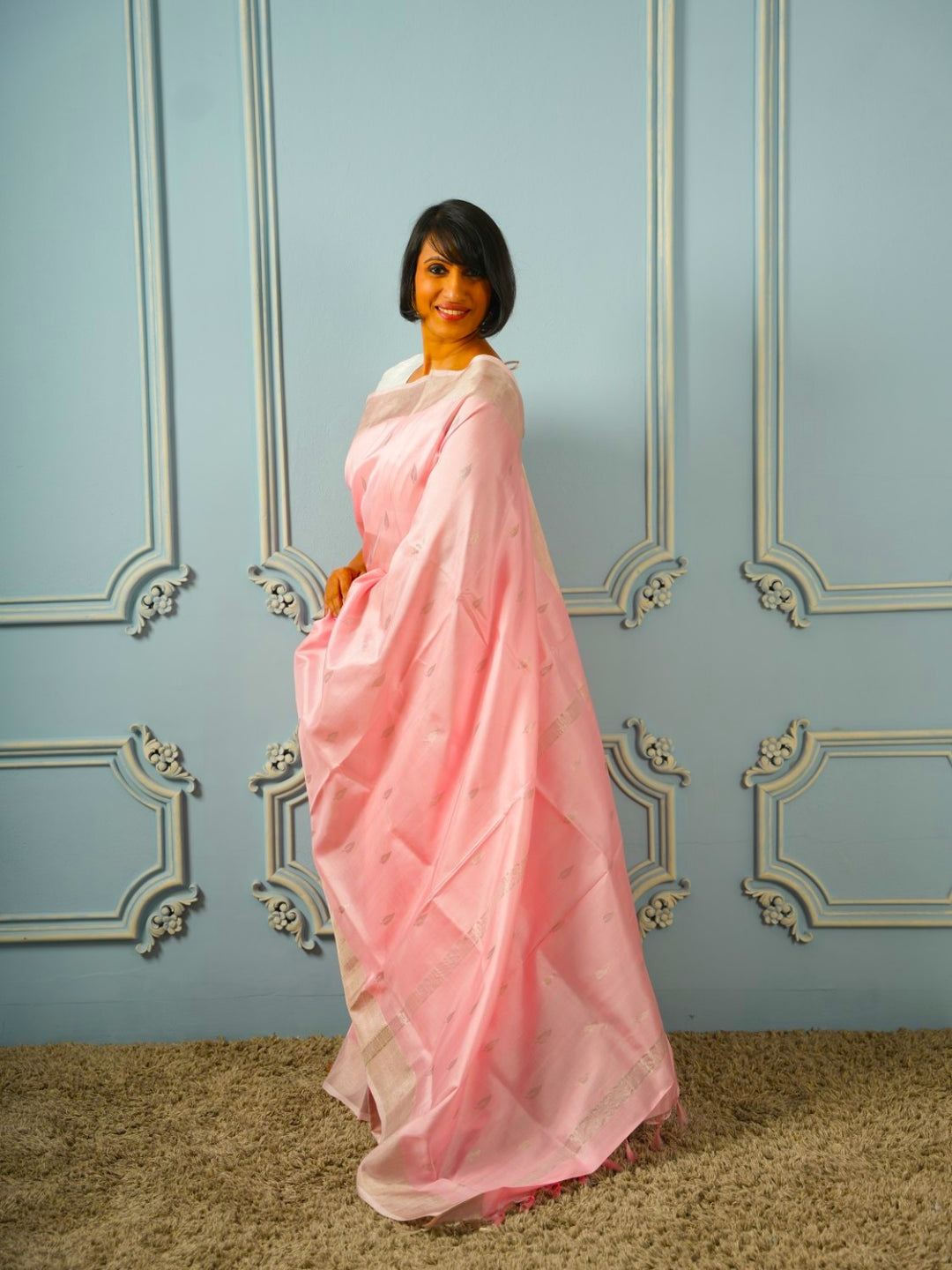 The Silk Romance- Handmade Uppada Pattu Saree