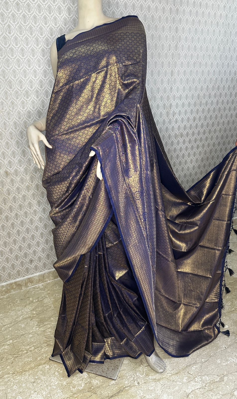 Reva- Blue Saree