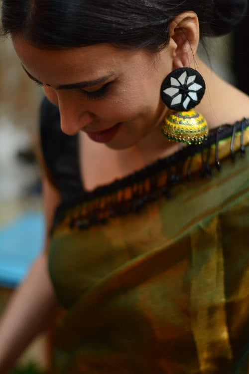 Naaz - Designer Handwoven Tissue Silk Saree