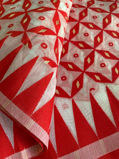 Sanghamitra - Cotton Jamdani Saree