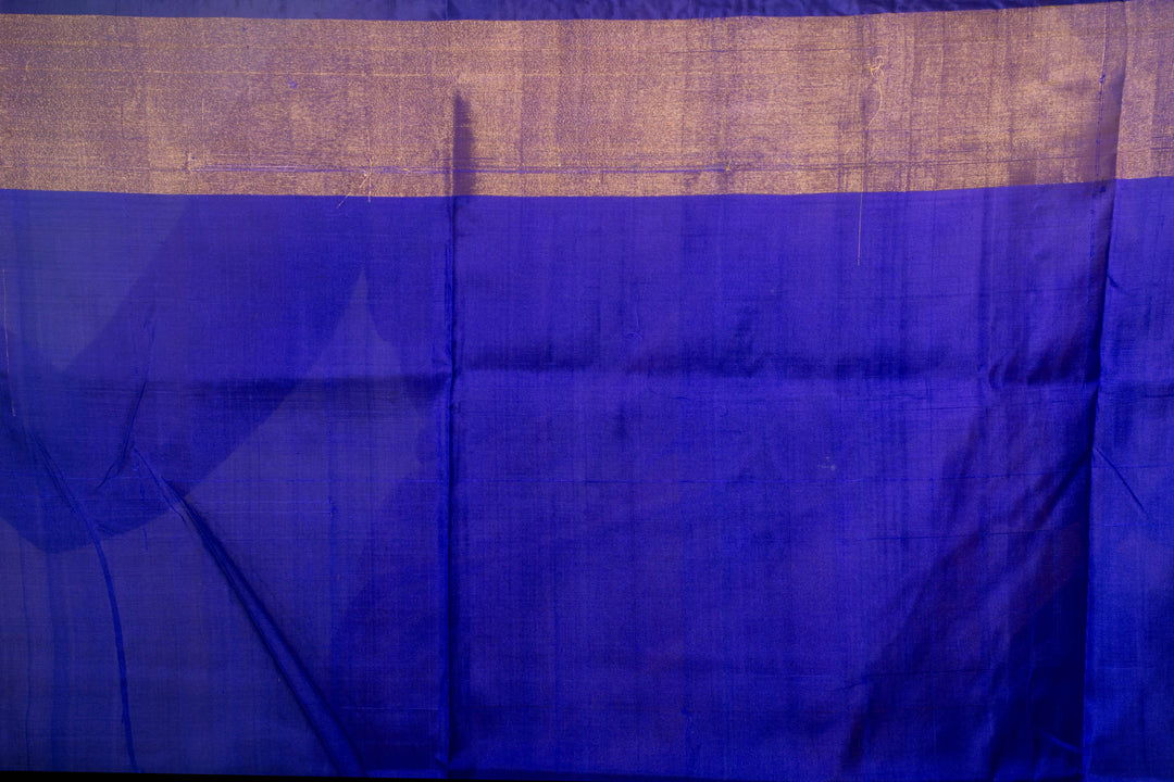 Amarila -Handwoven Yellow Blue Uppada Silk Saree