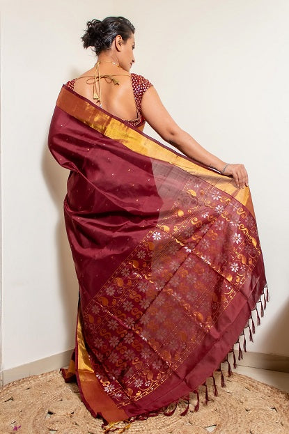 Devasena - Designer Uppada Jamdani Silk Saree